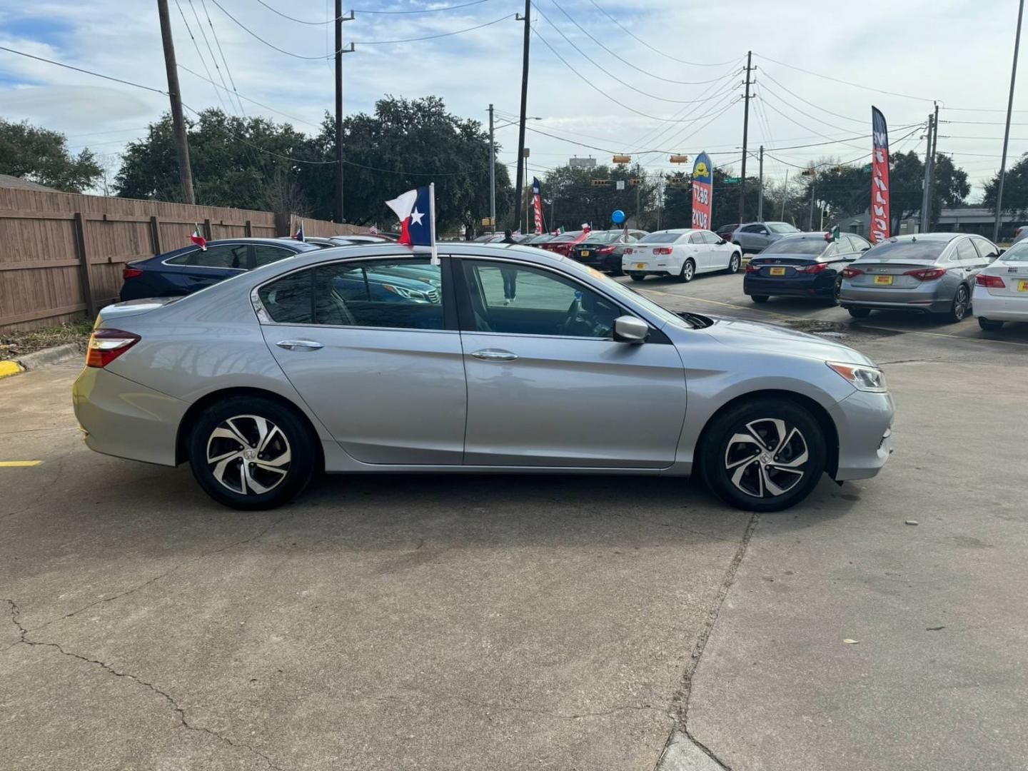 2017 Honda Accord (1HGCR2F38HA) , located at 16710 Clay Rd., Houston, TX, 77084, (281) 859-7900, 29.834864, -95.656166 - Photo#3